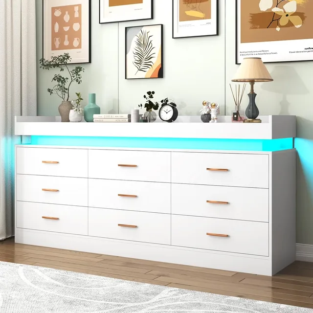 Bedroom Living led white 63"