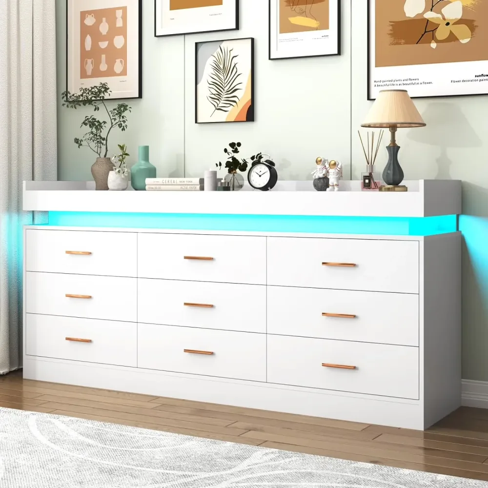 Bedroom Living led white 63"