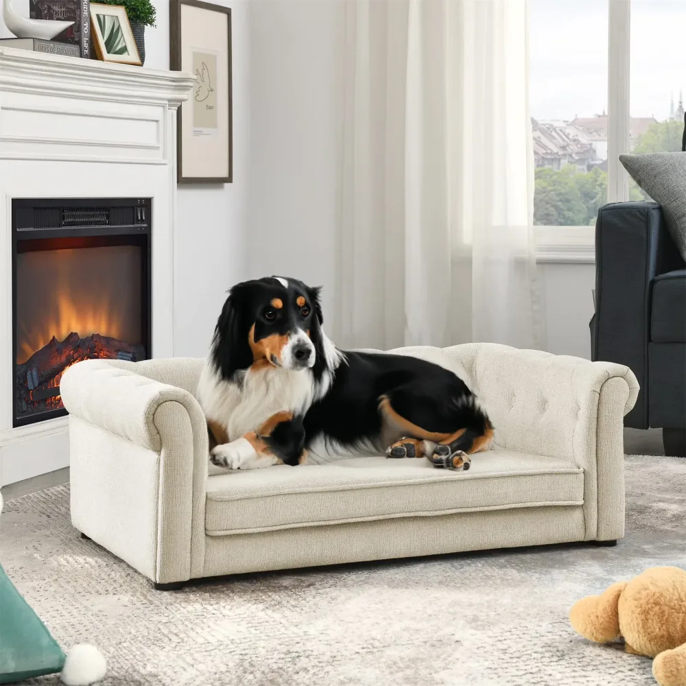 Sofa Bed 100lbs grey beige