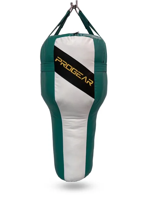Punching Bag white green 18"