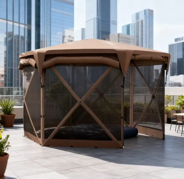 Tent 135.8" brown 1500mm