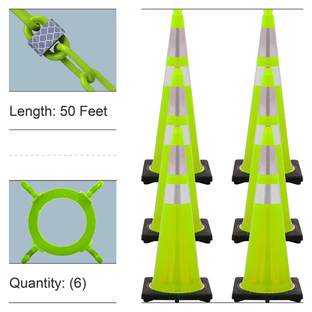 Safety 36" green 36 in