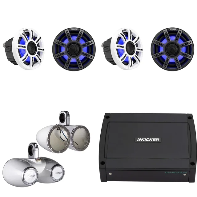 Audio Components 6.5" 2 pair white