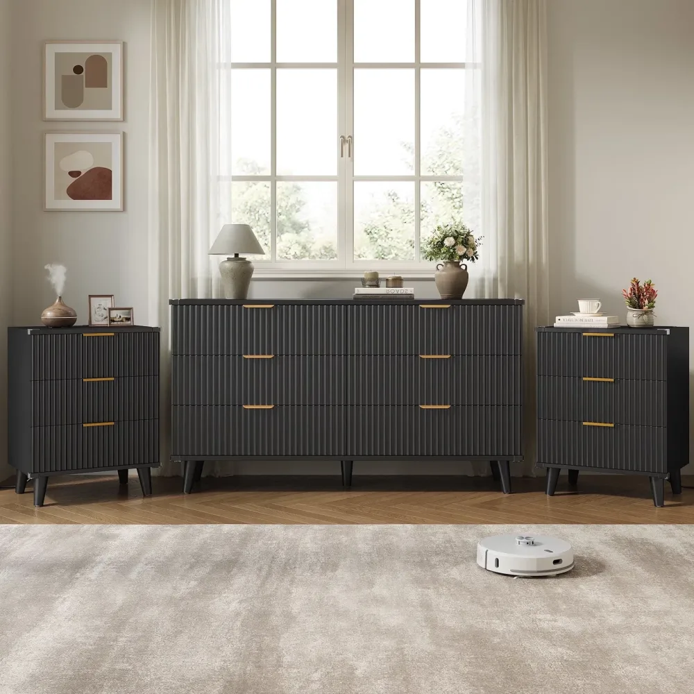 Bedroom black 19.7" 15"