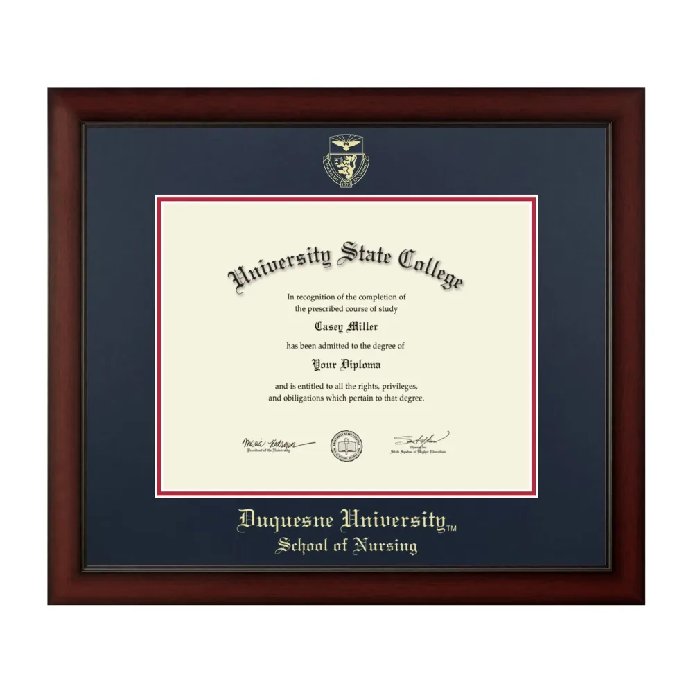Diploma Frame red 14w 22w