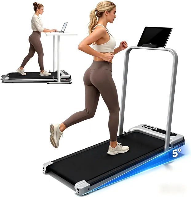 Pad Treadmill 265lbs portable led