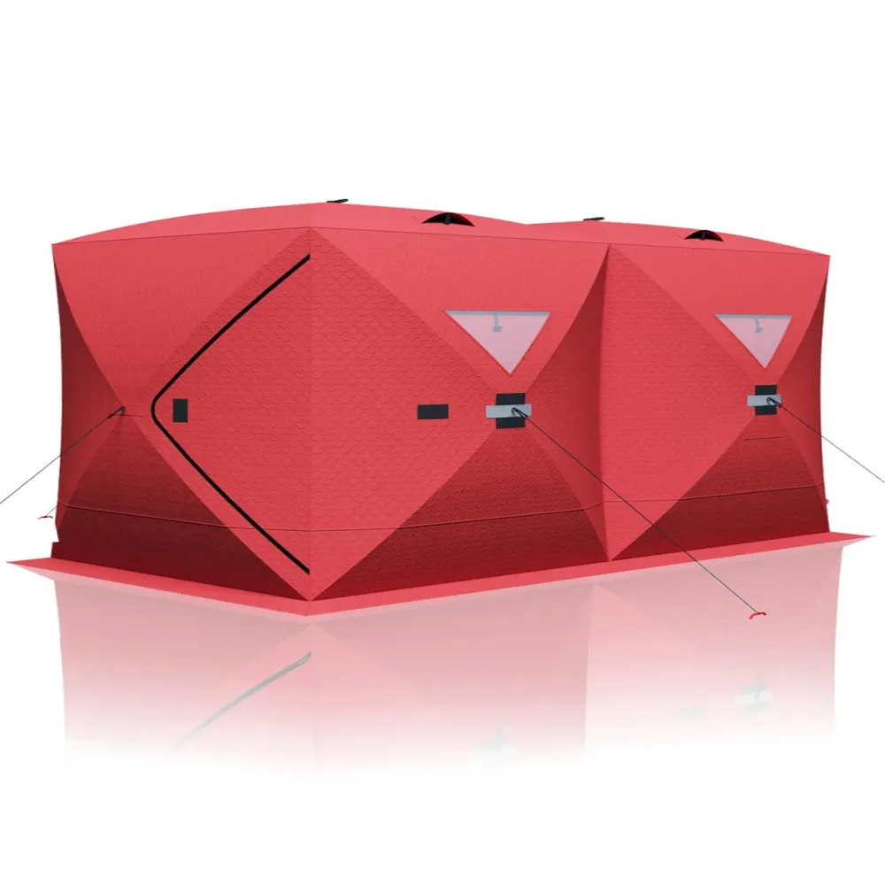 Ice Fishing 6-8 person portable red