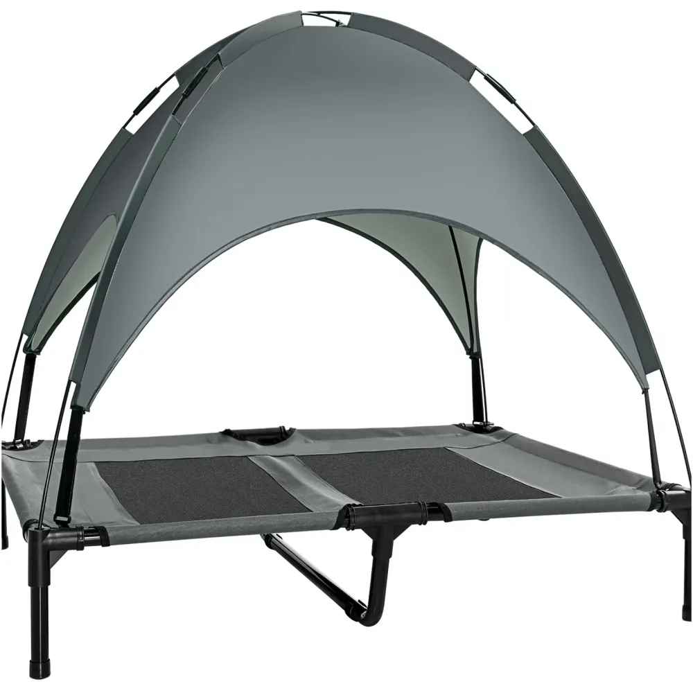 Dog Bed 36" portable gray