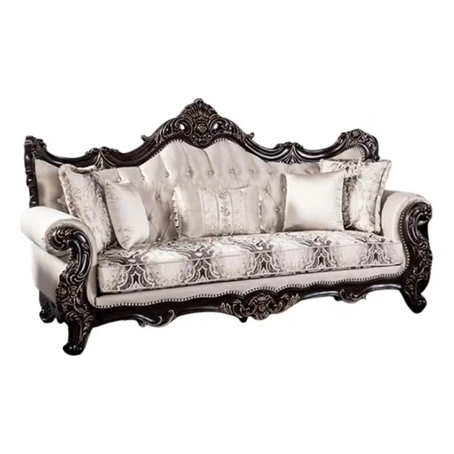 Sofa 95 inch beige 41.75w