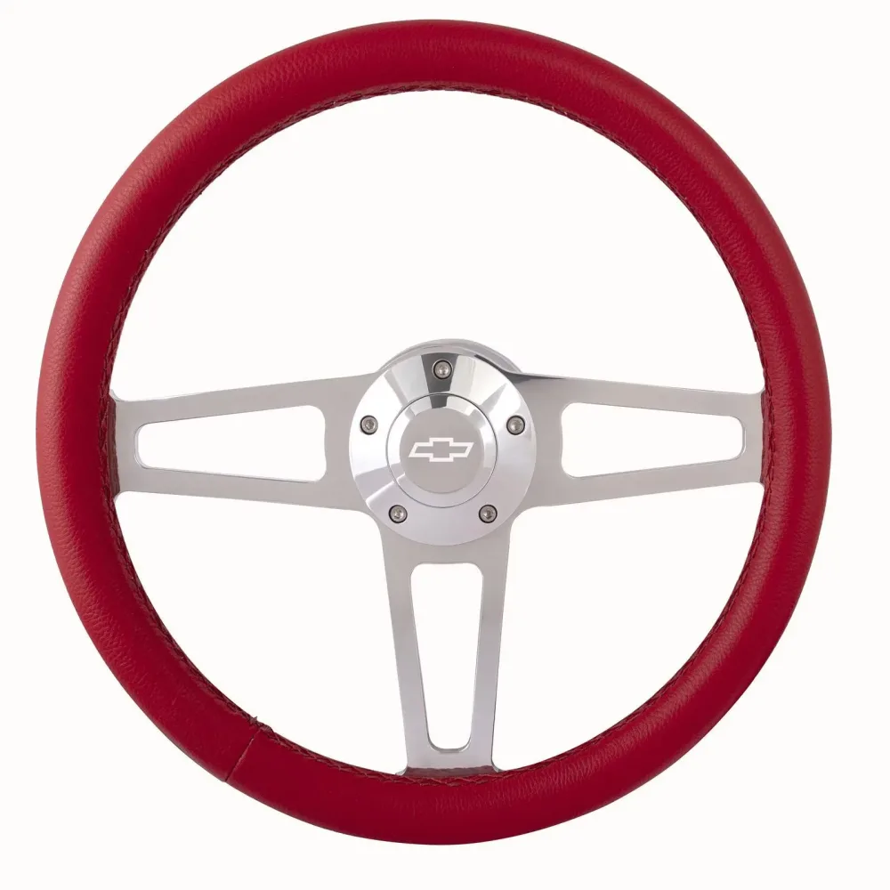 Steering Wheel red 13.75 in adjustable