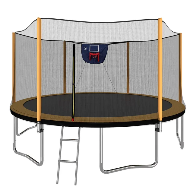 Backyard Play 14ft black orange