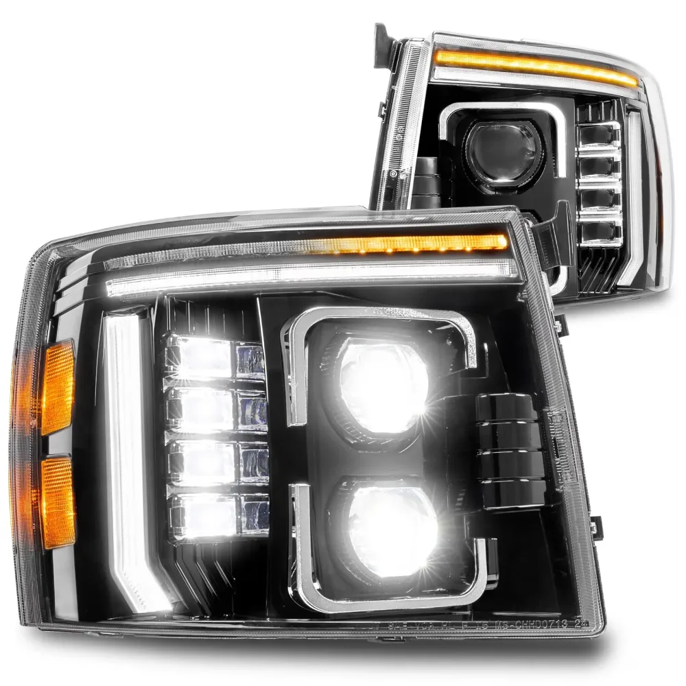 Truck Lighting led black orange