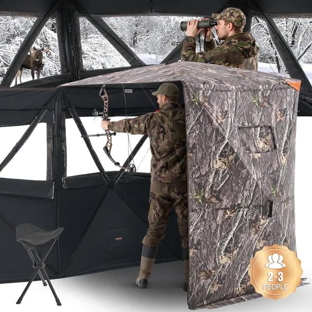 Hunting Blind 2-3 person portable 12.42 kg