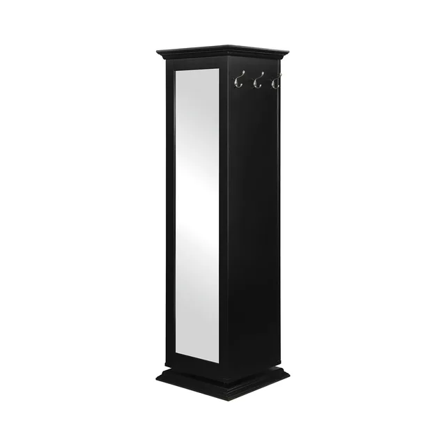 Cabinet black adjustable