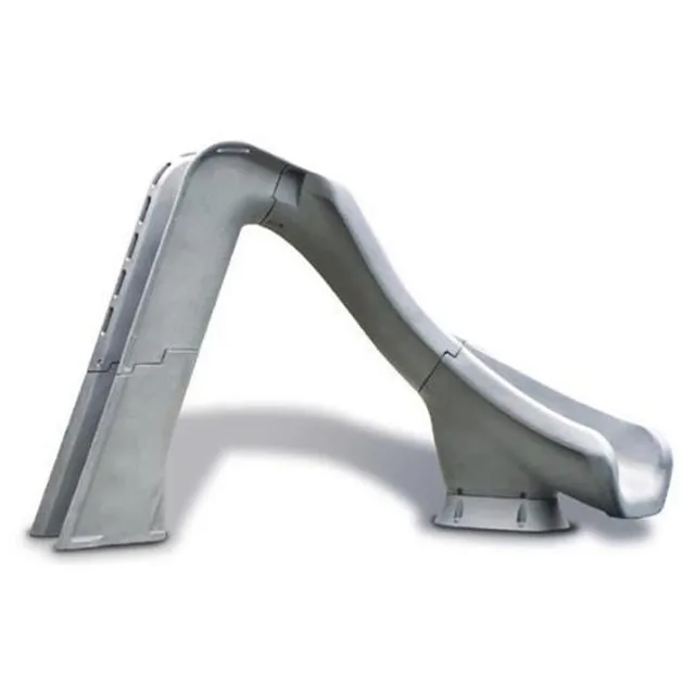 Pool Slide gray 4" 8"