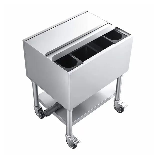 Cooler Cart 35 inches 65.1 quarts locking