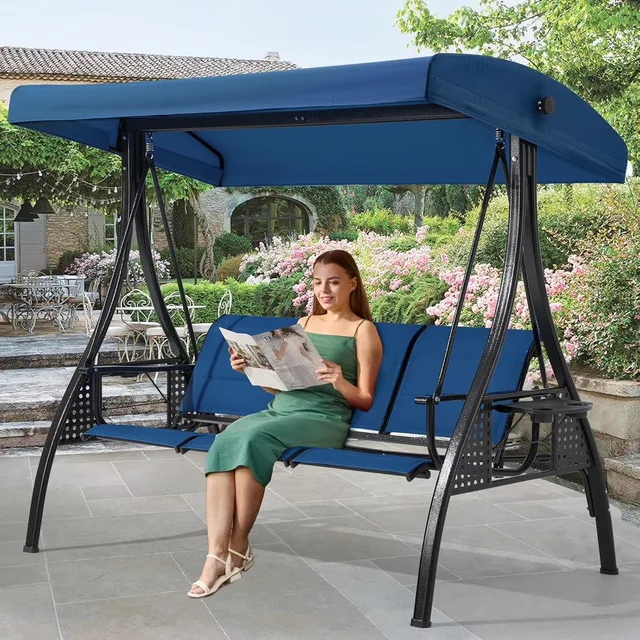 Patio adjustable blue 750lbs