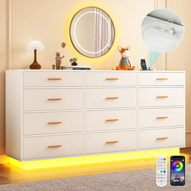 Bedroom Living 63' led white