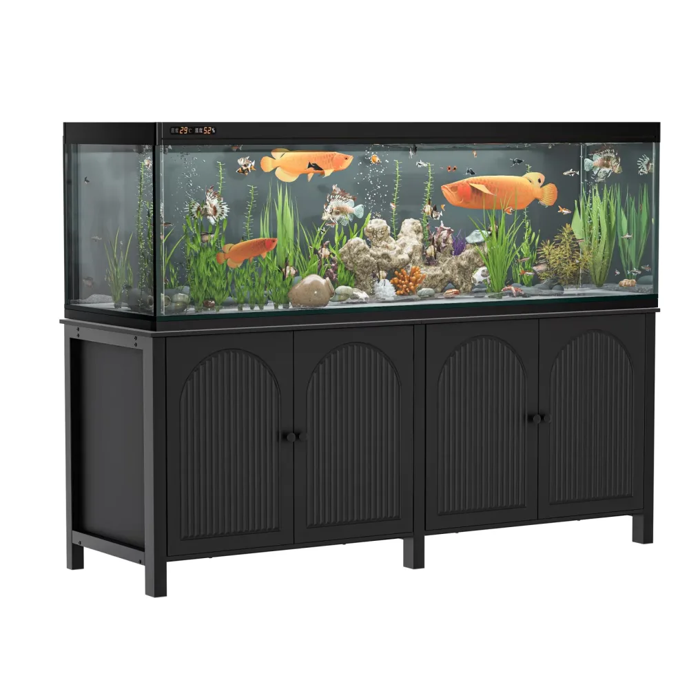Fish Tank 72 inch 75-120 gallon black
