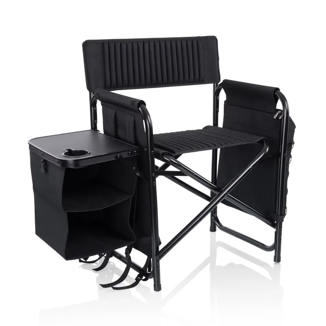 Camping Chair black 19 inch 350 pounds