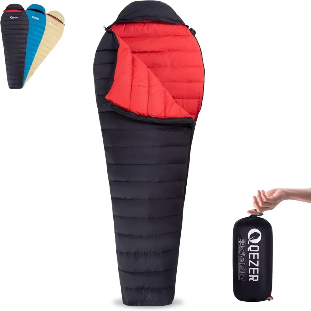 Sleeping Bag 0.57 lb black red