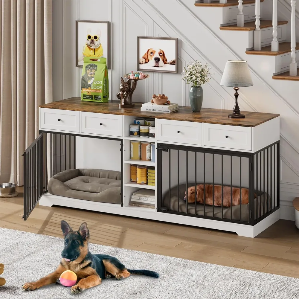 Dog Crate white
