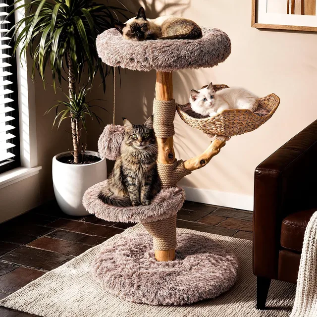 Cat Furniture 41.3 inch beige 22 lbs