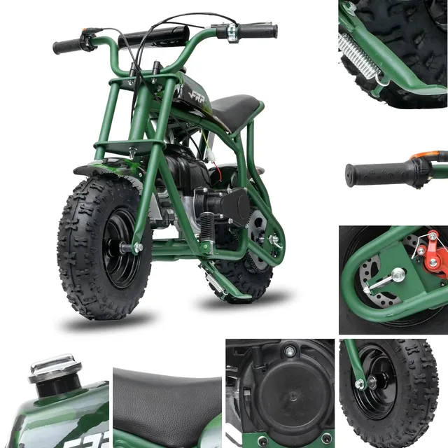 Dirt Bike green 160 lbs 0.32 gallon