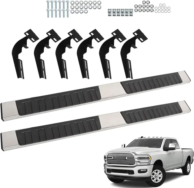 Bumpers & Grille Guards 6 inches silver