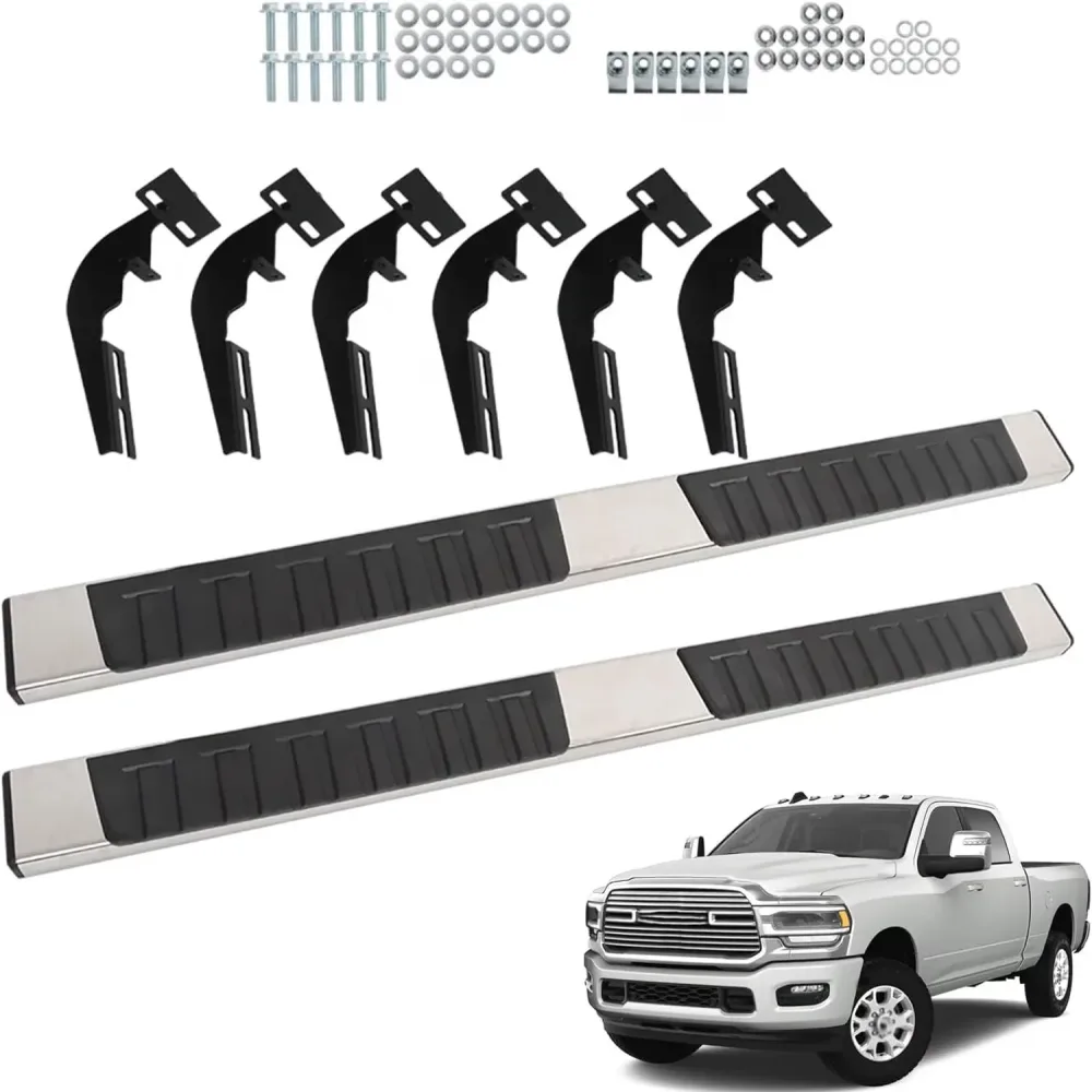 Bumpers & Grille Guards 6 inches silver
