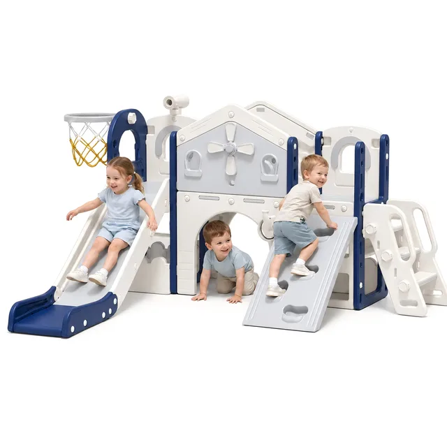 Backyard Play foldable blue gray