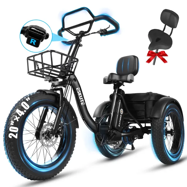Electric Bike 20" 4.0" foldable